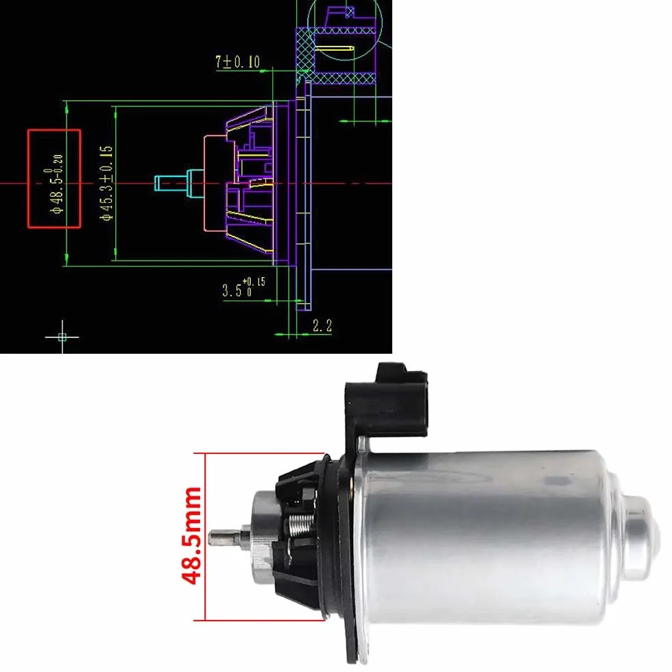 Motore di regolazione frizione compatibile con Toyota Corolla Verso Auris Yaris 1.8L 1.5L 2.4L 2004-2011 3136312040 31363-12040