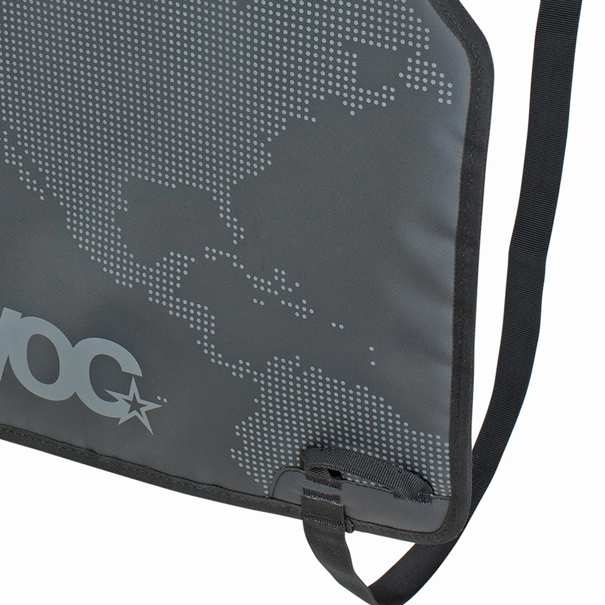EVOC Tailgate Pad DUO per trasporto biciclette pickup, protettivo nero