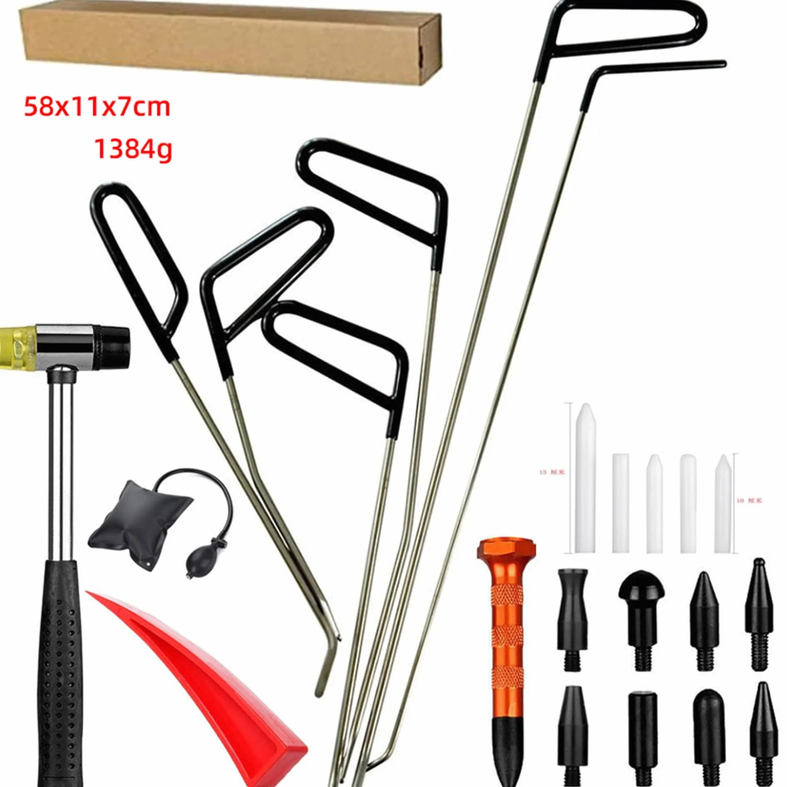 Set Rimozione Ammaccature Carrozzeria Senza Vernice Riparazione Auto