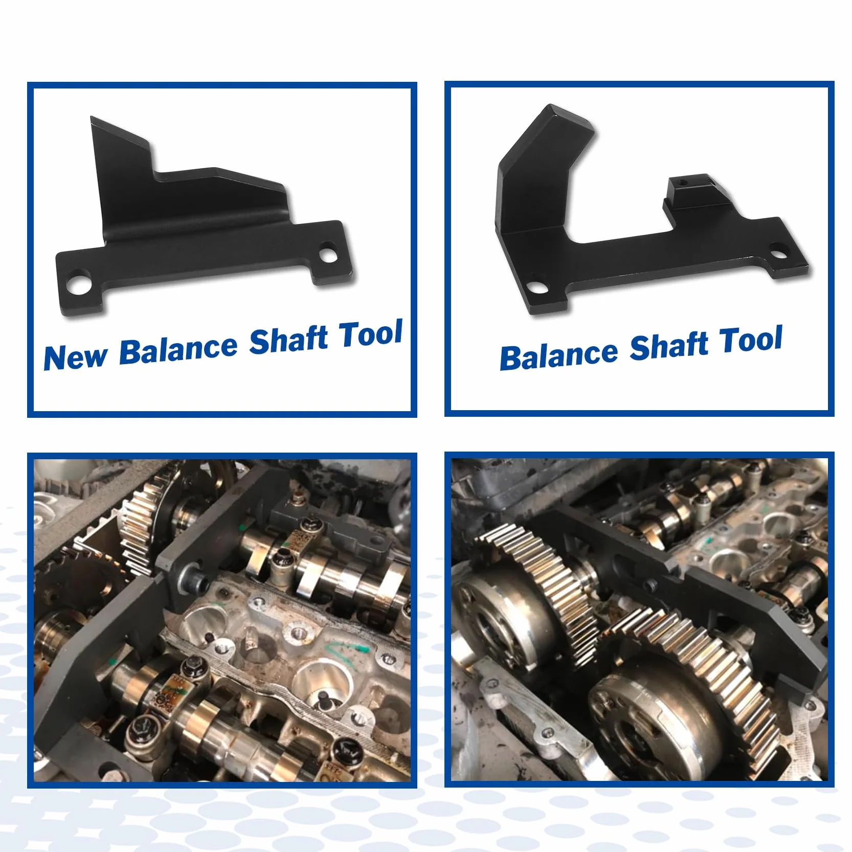5 Pz Kit Messa in Fase Motore Compatible con Peugeot 1.0 VTi 1.2 VTi 108 208 308 2008, con Citroen C1 C3 C4 C5, con Opel (0109-2A, 0109-2B, 0109-2C/2D)