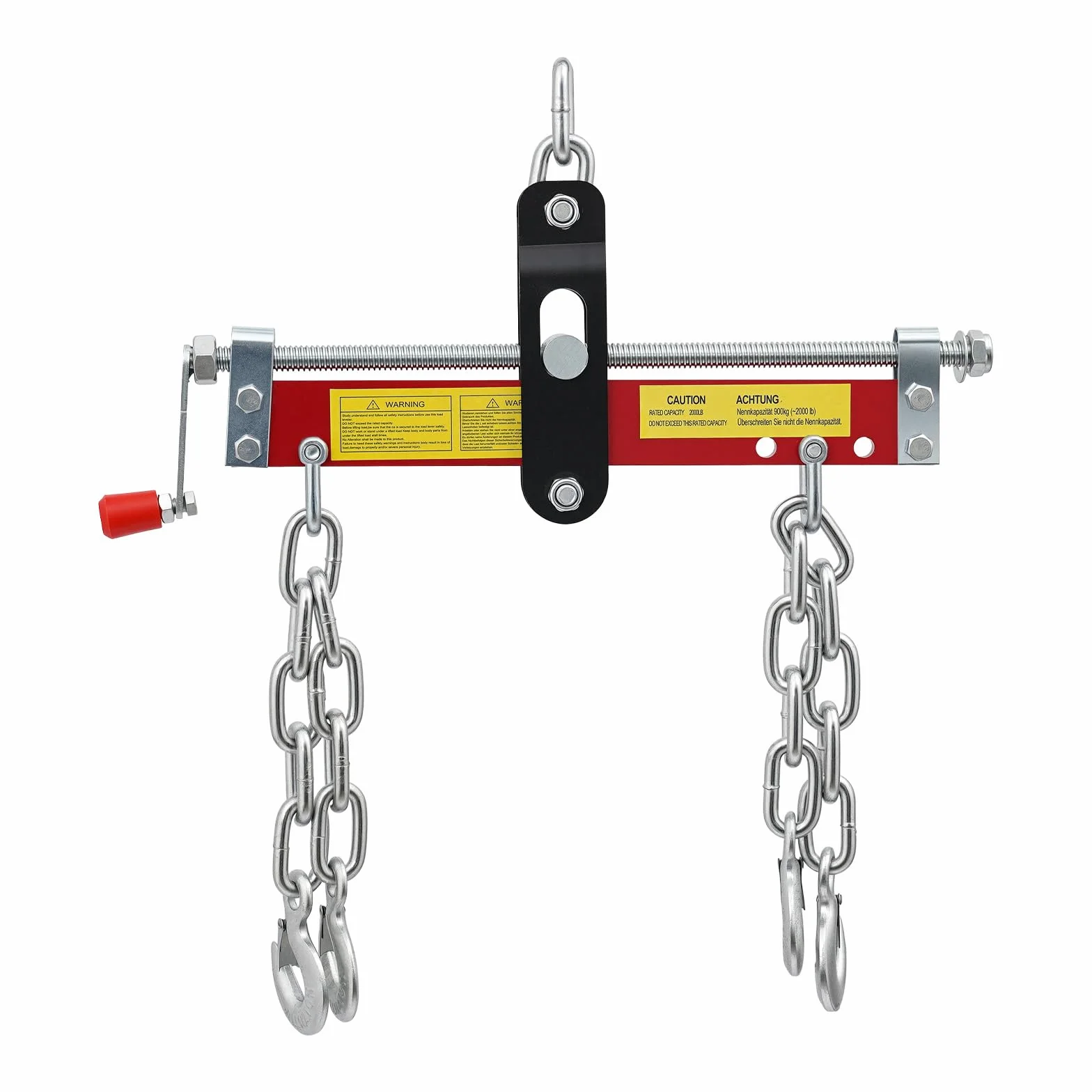 Equilibratore 900 kg, sollevatore motore, gru per auto, officine, area di lavoro 260 mm-315 mm