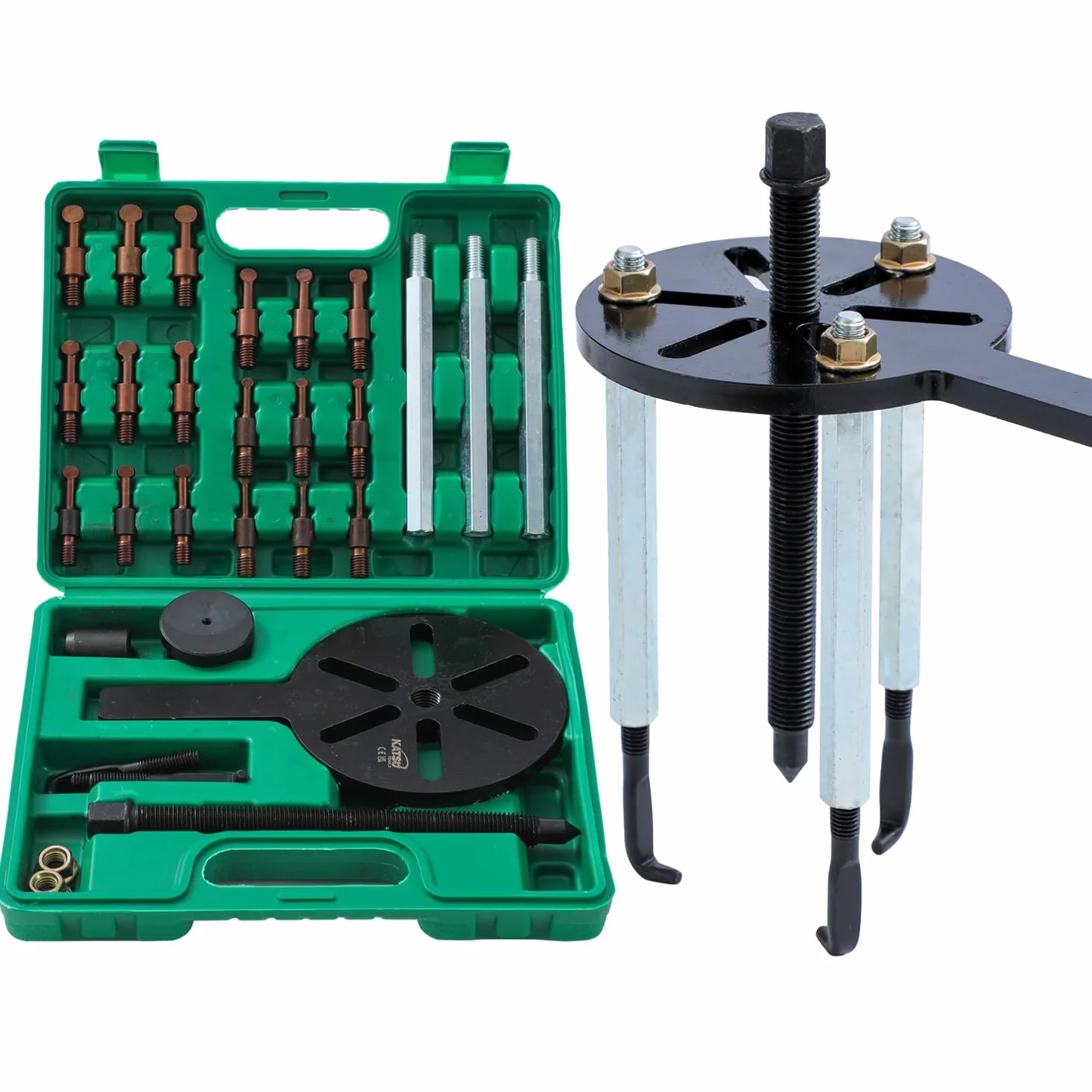 KATSU Tools Kit Estrattore di Cuscinetti 36-in-1, Separatore Estrattore per Cuscinetti Interni, Strumento per Rimozione di Cuscinetti e Smontaggio 450519