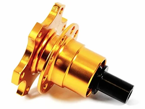 1033009 - Adattatore a sgancio rapido per volante, 6 x 70 mm, 1/4 Meile