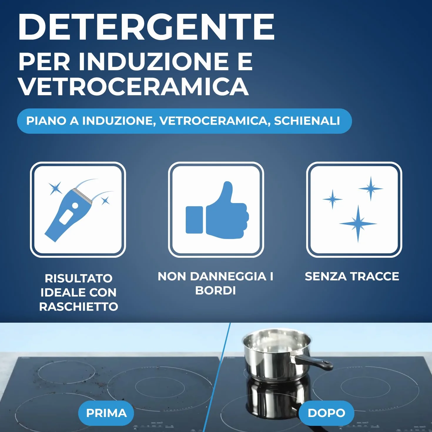 STARWAX Pulitore vetroceramica e piani induzione 500ml