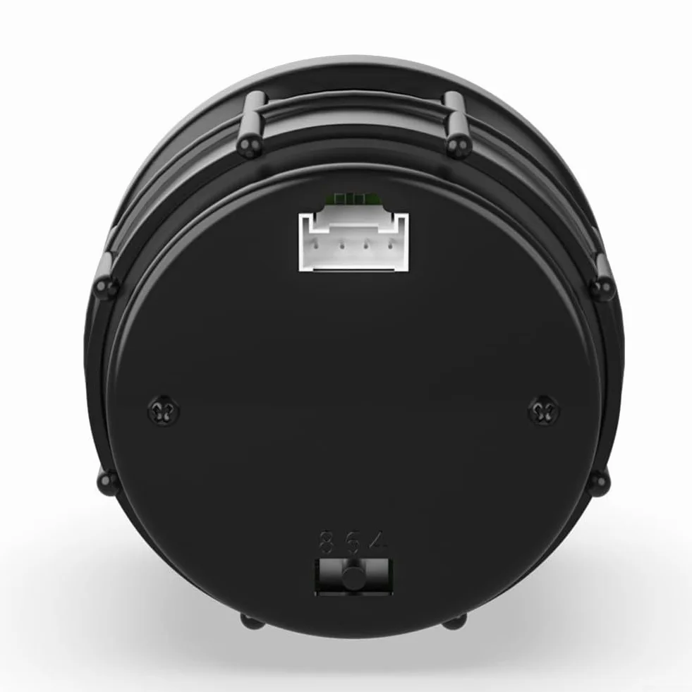 Indicatore di livello carburante 52 mm 12V plastica nera