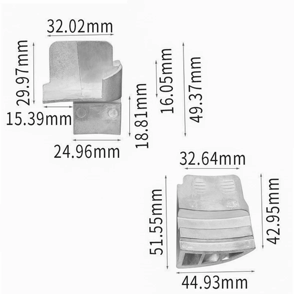 POFET 2PCS Strumento di rimozione Cintura Elastica Strumento di Installazione Cintura automobilistica Strumento di rimozione Cintura Metallica