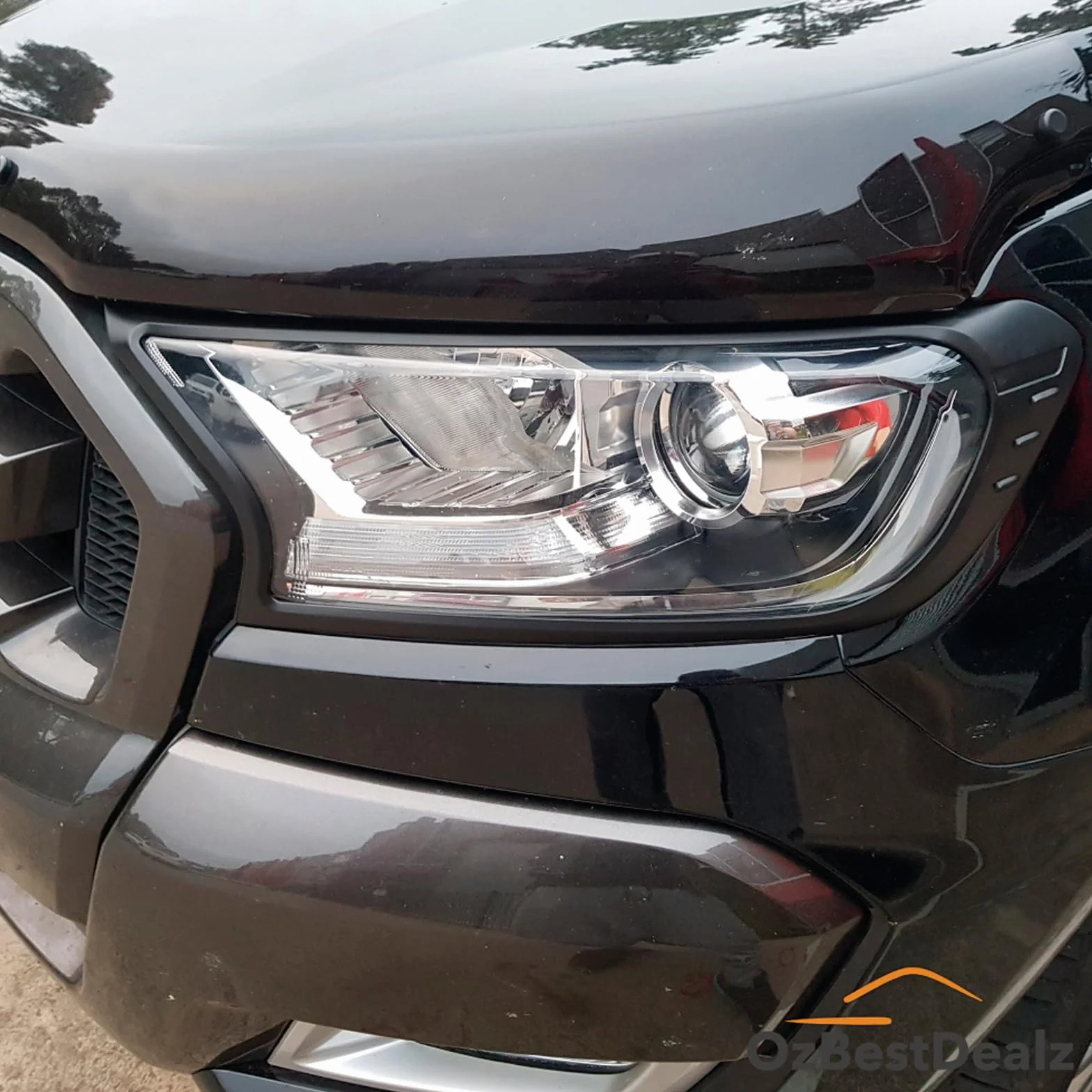 Copertura del faro Copertura della protezione del fanale posteriore per Ford Ranger Wildtrak 2015-2022,T7 T8 XL XLT Tremor Limited Wildtrak Platinum Raptor MK2 MK3