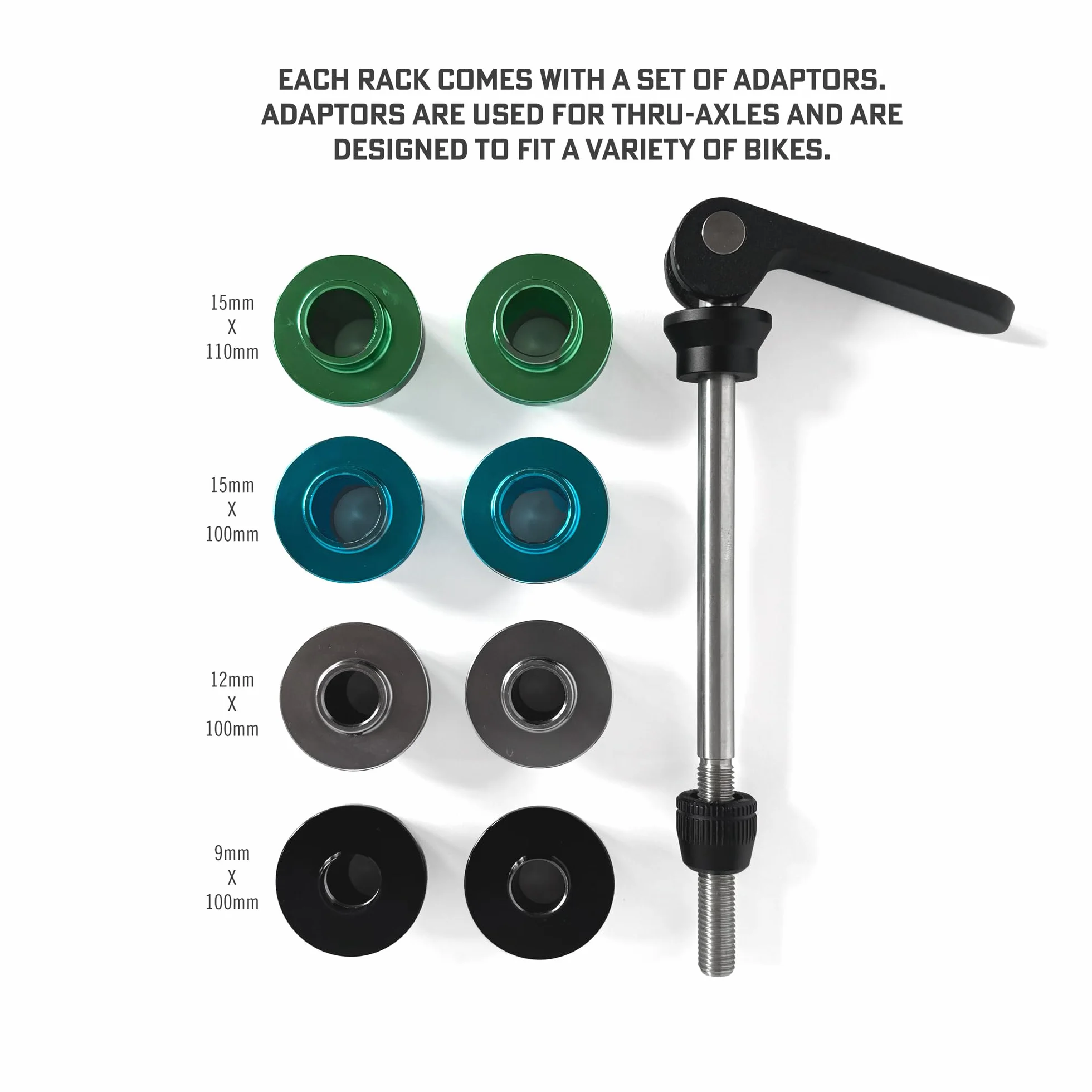 Allen Smart Suction® GO: PORTABICI COMPATTO PER 1 BICI