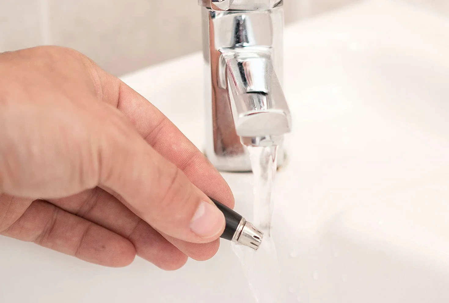 Wahl 5640-1016 Regolabarba Nero Alluminio