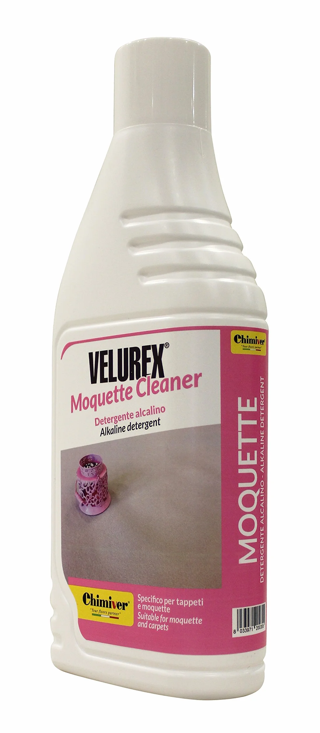 Chimiver VELUREX MOQUETTE CLEANER Detergente per moquette e tappeti 1L