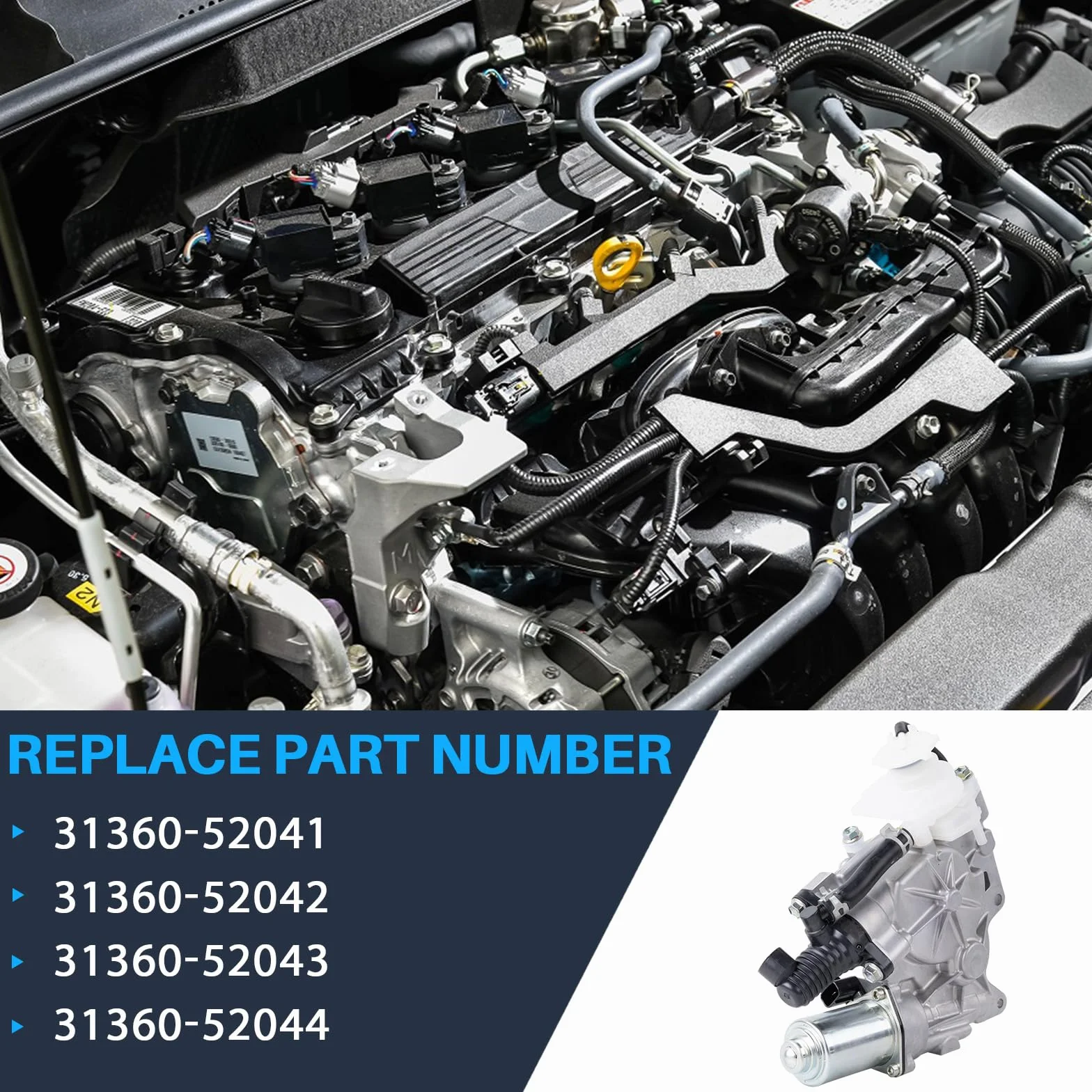 Gruppo attuatore frizione compatibile VERSO 2010-2015 Yaris 2011-2014 Corolla 2006-2013 Auris 2007-2013 sostituzione 31360-52044