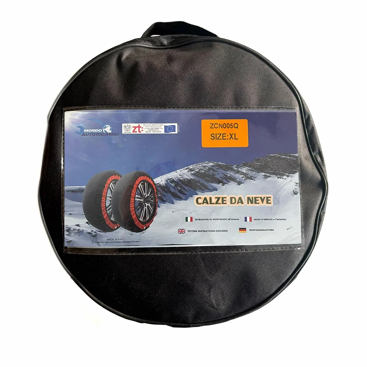 Calze da Neve Omologate EN16662-1:2020 235/55-18