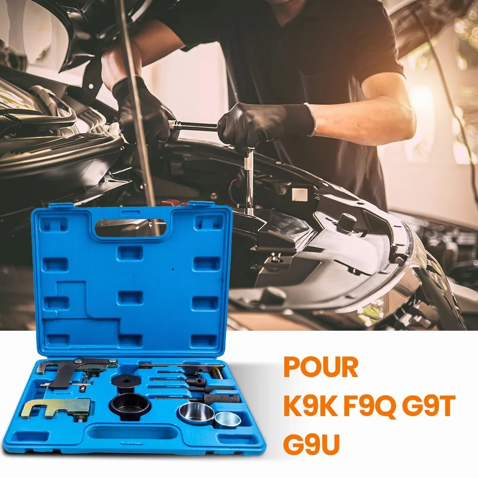 maXpeedingrods Motore Tempismo Impostazione Bloccaggio Kit per Renault per Nissan per Opel 1.5 1.9 DCI K9K F9Q G9T G9U 2.2 2.5 dCi/Di/DTi/CDTi MOT1538 MOT1537 MOT1054 KM6205