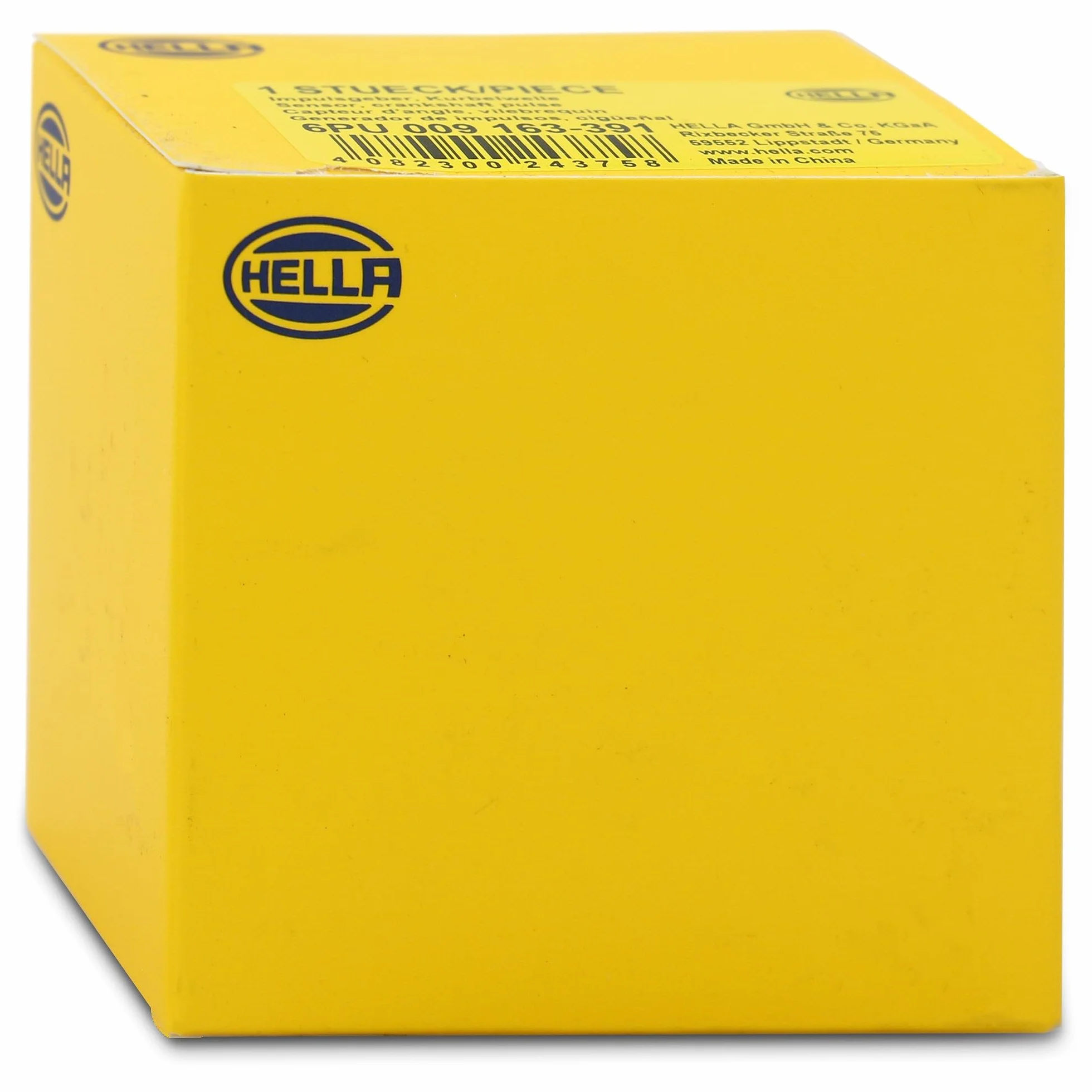 HELLA 6PU 009 163-391 Generatore di impulsi, Albero a gomiti - 12V - 2a... poli - lato disco del volano