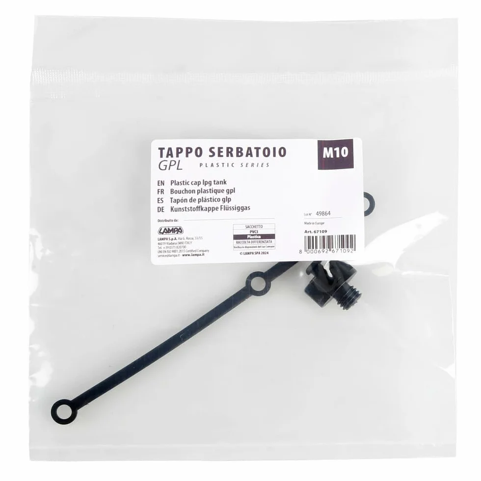 Lampa 67109 Tappo in plastica per GPL - M10