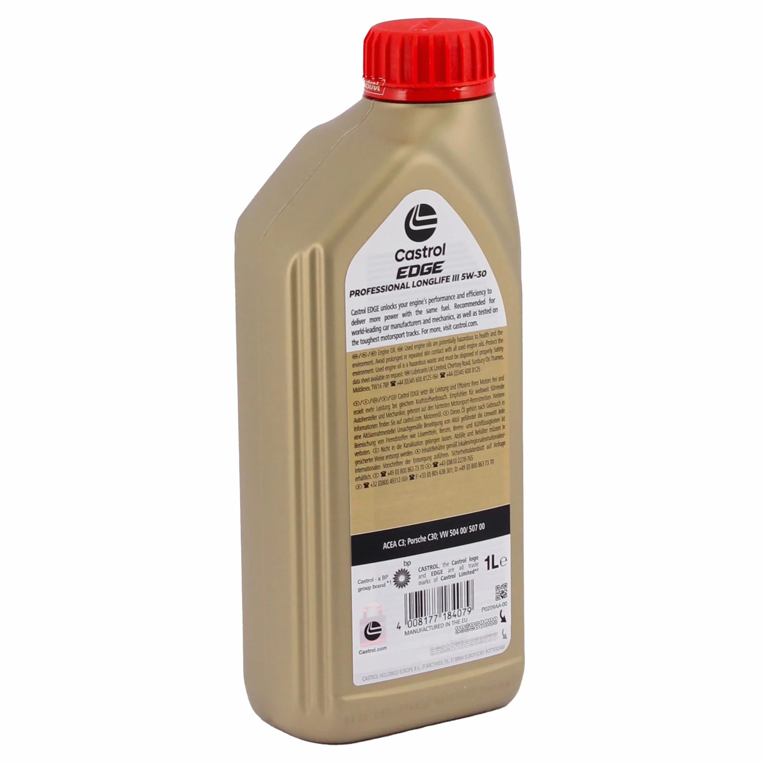 Castrol Edge Professional LongLife III 5w-30 Olio Motore 5W30 Benzina Diesel 6x1L
