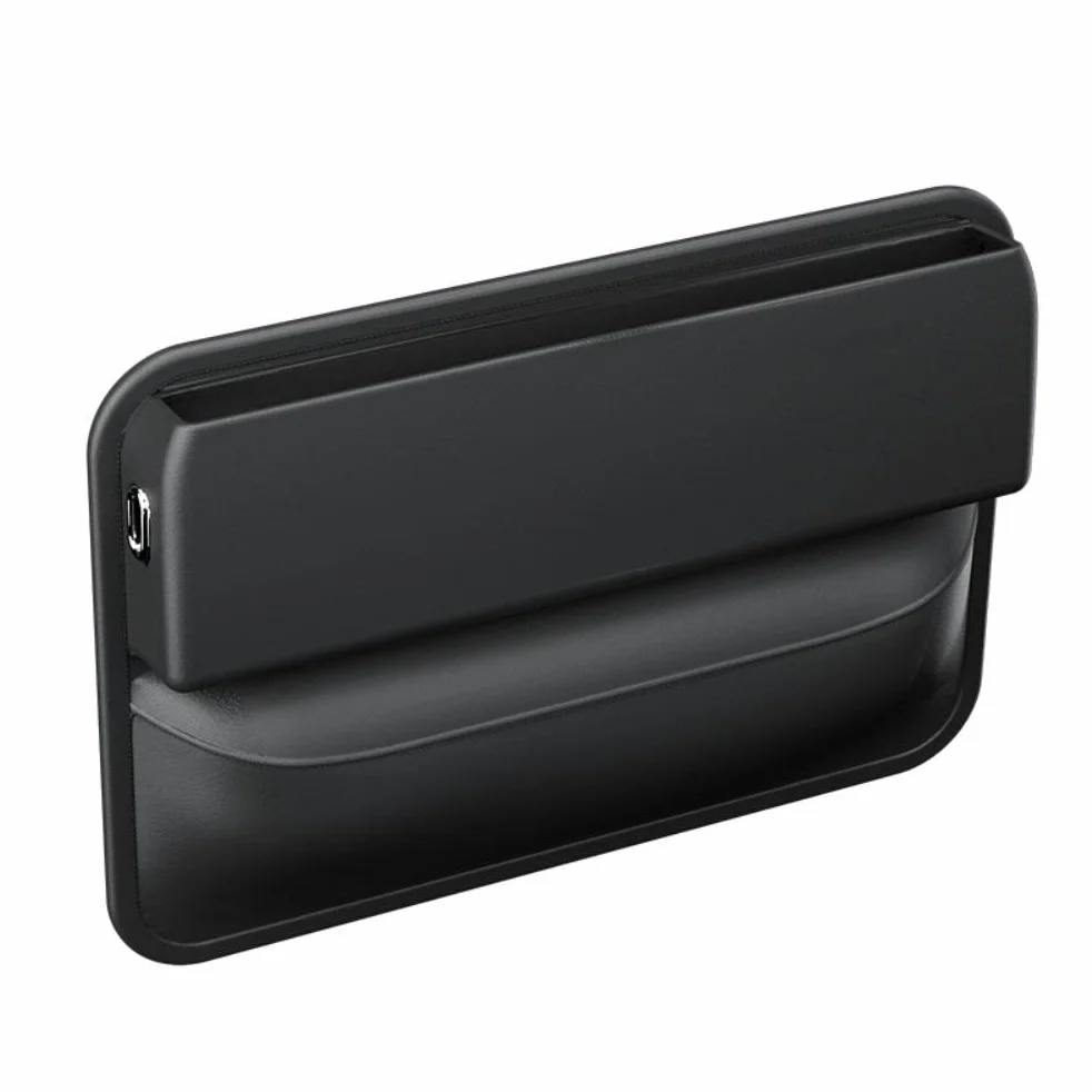 Organizzatore per Console Auto, Organizer per Riempimento Interspazio Seggiolino Auto Organizzatore Multifunzionale per Seggiolino Auto Scatola Portaoggetti Laterale per Console