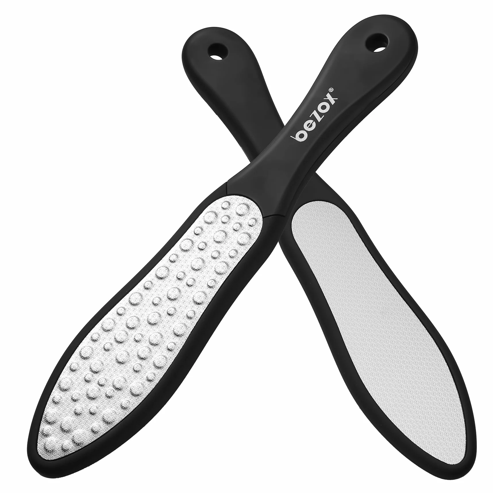 BEZOX Lima Per Piedi Professionale - Calli Remover Pedicure Acciaio Inox