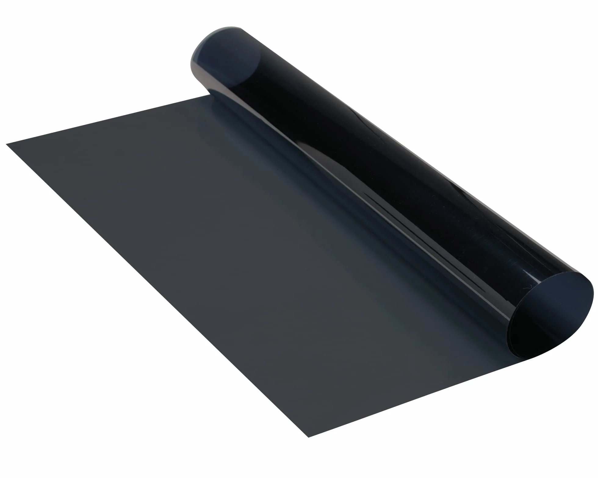 FOLIATEC Pellicola oscurante per vetri auto, BLACKNIGHT Superdark, 51 x 400 cm + 76 x 152 cm, con documentazione, oscuramento al 95%