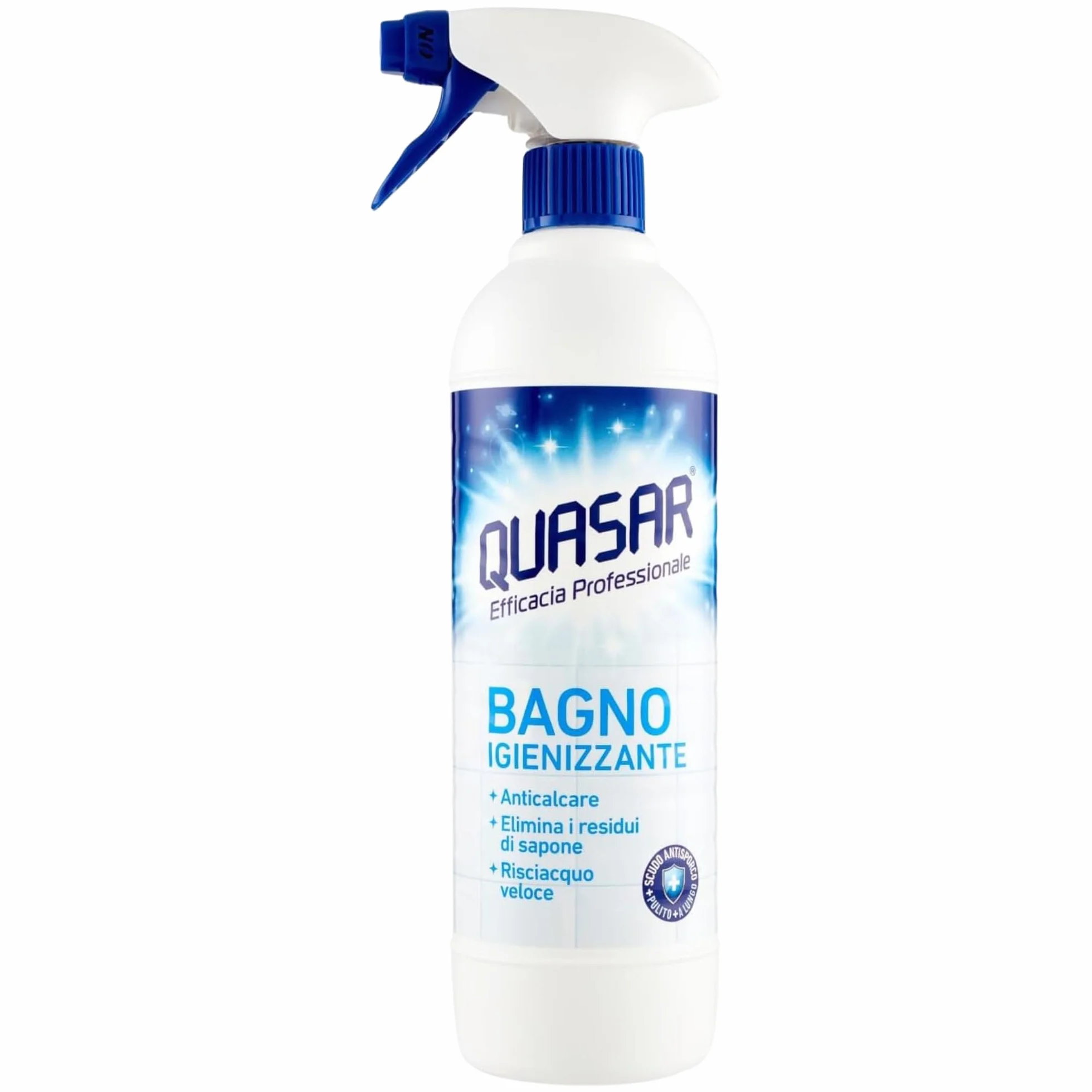 Quasar Detergente BAGNO Igienizzante Spray Anticalcare 580ml (6 Spray)