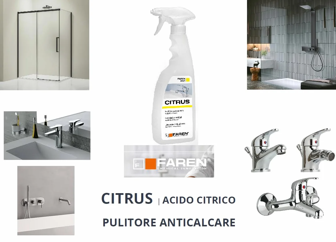 Faren CITRUS Pulitore Anticalcare Acido Citrico 750ml